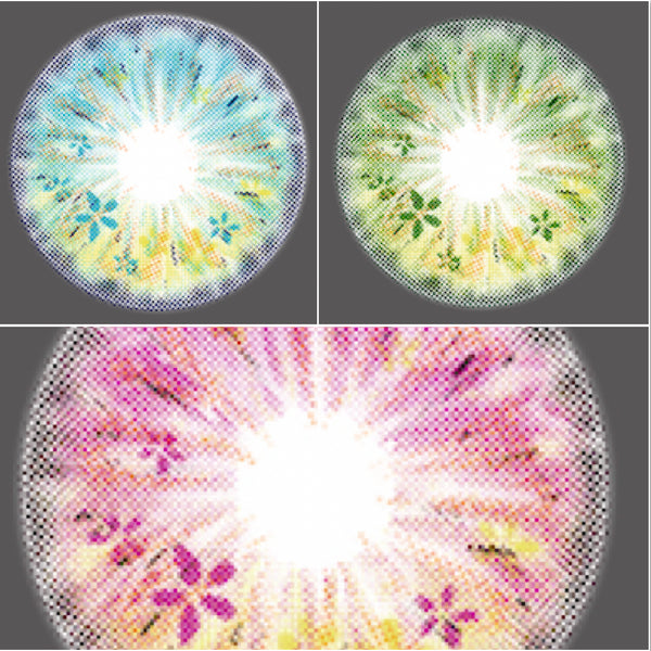 アニメ・フラワー (3色)