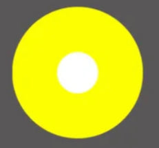 【ミニ全眼】イエロー (17mm)