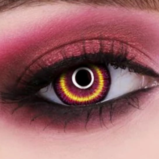 赤司 征十郎【黒子のバスケ】- SFX-EYES 全眼カラコン 特殊カラコン コスプレ ハロウイン オーダーメイド アニメ 漫画 度付き 度入り 度あり