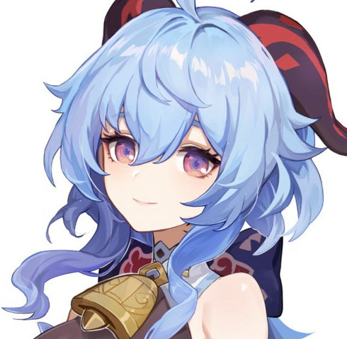 甘雨 (カンウ) 【原神】【度付き可能】- SFX-EYES 全眼カラコン 特殊カラコン コスプレ ハロウイン オーダーメイド アニメ 漫画 度付き 度入り 度あり