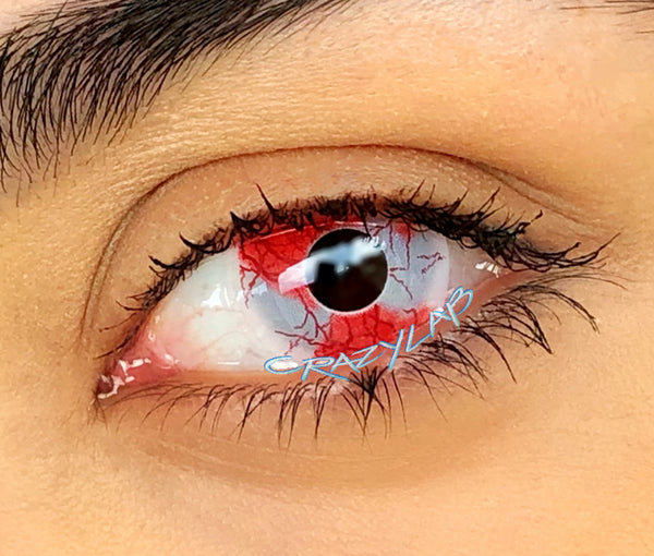 Kゾンビ ③- SFX-EYES 全眼カラコン 特殊カラコン コスプレ ハロウイン オーダーメイド アニメ 漫画 度付き 度入り 度あり