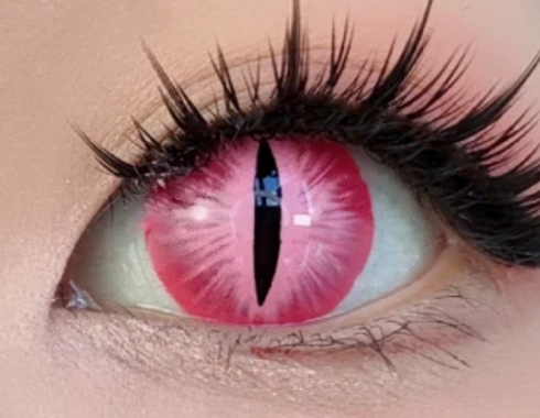 猫/鬼シリーズ (6種類) 【度付き可能】- SFX-EYES 全眼カラコン 特殊カラコン コスプレ ハロウイン オーダーメイド アニメ 漫画 度付き 度入り 度あり