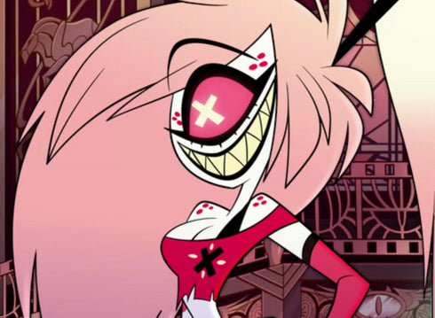 【全眼】チェリーボム『ハズビン・ホテル』【度付き可能】- SFX-EYES 全眼カラコン 特殊カラコン コスプレ ハロウイン オーダーメイド アニメ 漫画 度付き 度入り 度あり