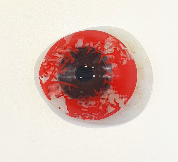 【全眼】ゾンビ 4【視界減少】- SFX-EYES 全眼カラコン 特殊カラコン コスプレ ハロウイン オーダーメイド アニメ 漫画 度付き 度入り 度あり