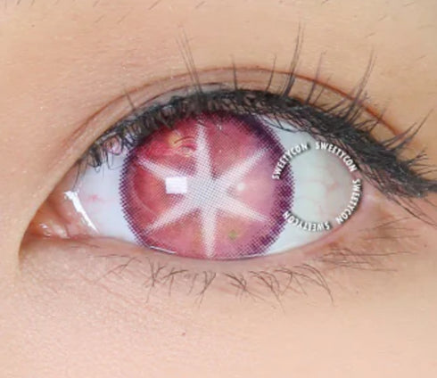 推しの子(V1) (3種類)【度付き可能】- SFX-EYES 全眼カラコン 特殊カラコン コスプレ ハロウイン オーダーメイド アニメ 漫画 度付き 度入り 度あり