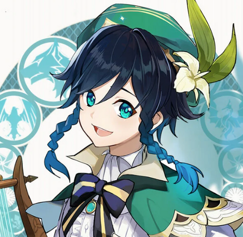 温迪(ウェンティ) 【原神】【度入り可能】- SFX-EYES 全眼カラコン 特殊カラコン コスプレ ハロウイン オーダーメイド アニメ 漫画 度付き 度入り 度あり