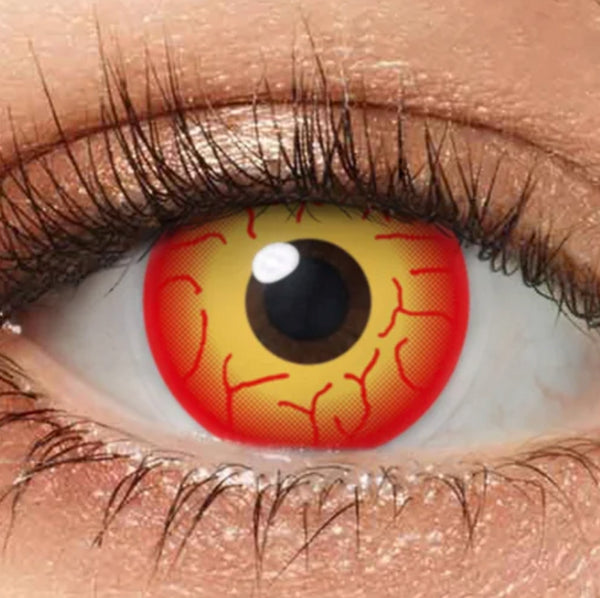 ダース・モール- SFX-EYES 全眼カラコン 特殊カラコン コスプレ ハロウイン オーダーメイド アニメ 漫画 度付き 度入り 度あり