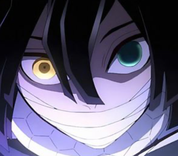 伊黒小芭内【鬼滅の刃】(セット) カラーコンタクトレンズ - 鬼滅の刃 アニメコスプレ用
