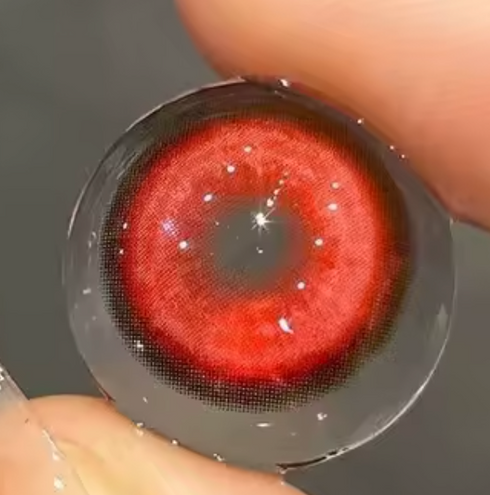コイ (7色)【度付き可能】 カラーコンタクトレンズ - アニメコスプレ用(着用イメージ6)