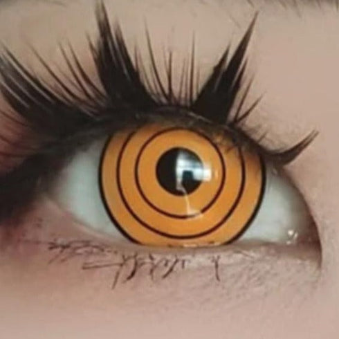 マキマ ・ 三鷹 アサ(V1)【チェンソーマン】【度付き可能】- SFX-EYES 全眼カラコン 特殊カラコン コスプレ ハロウイン オーダーメイド アニメ 漫画 度付き 度入り 度あり