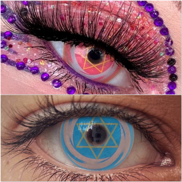 マジックサークル (2種類)- SFX-EYES 全眼カラコン 特殊カラコン コスプレ ハロウイン オーダーメイド アニメ 漫画 度付き 度入り 度あり