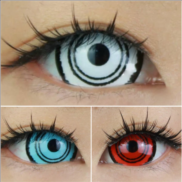 【ミニ全眼】リング (17mm) (3種類)- SFX-EYES 全眼カラコン 特殊カラコン コスプレ ハロウイン オーダーメイド アニメ 漫画 度付き 度入り 度あり