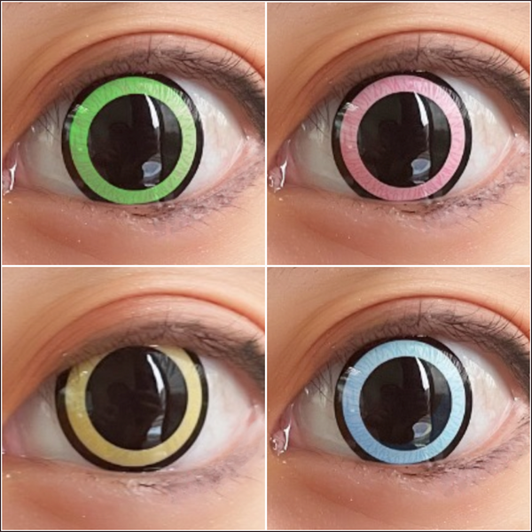 ネブロス (14.5mm) (4種類) カラーコンタクトレンズ - アニメコスプレ用