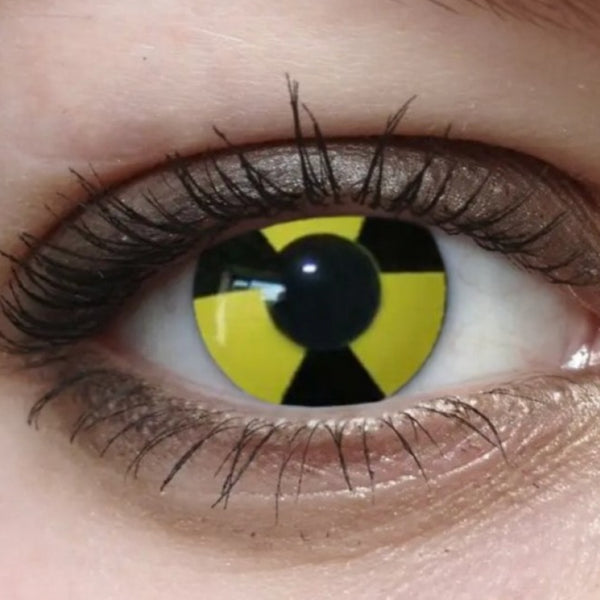 ラジエーション- SFX-EYES 全眼カラコン 特殊カラコン コスプレ ハロウイン オーダーメイド アニメ 漫画 度付き 度入り 度あり